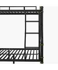 Streamdale Furniture Full Xl/Queen Metal Bunk Bed