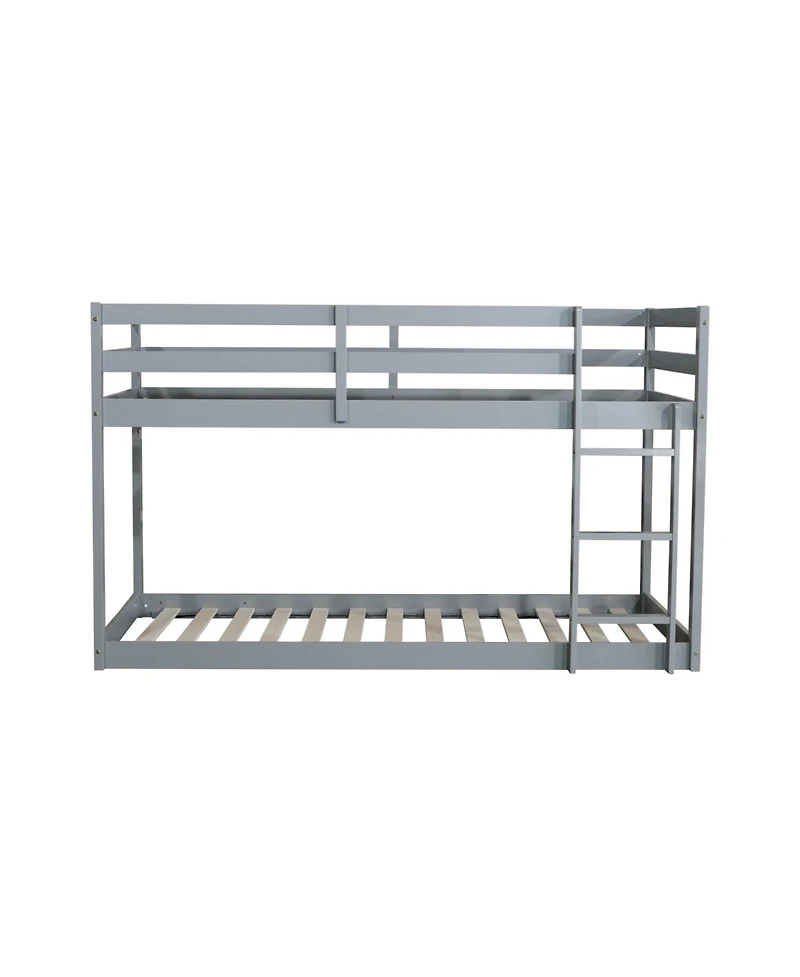 Streamdale Furniture Solid Wood Twin Bunk Bed