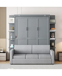 Streamdale Furniture Murphy Bed Wall Bed with Sofa