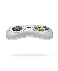 8Bitdo M30 Bluetooth Wireless Gamepad Controller for Sega Genesis Mini and Mega Drive Mini and Nintendo Switch - White