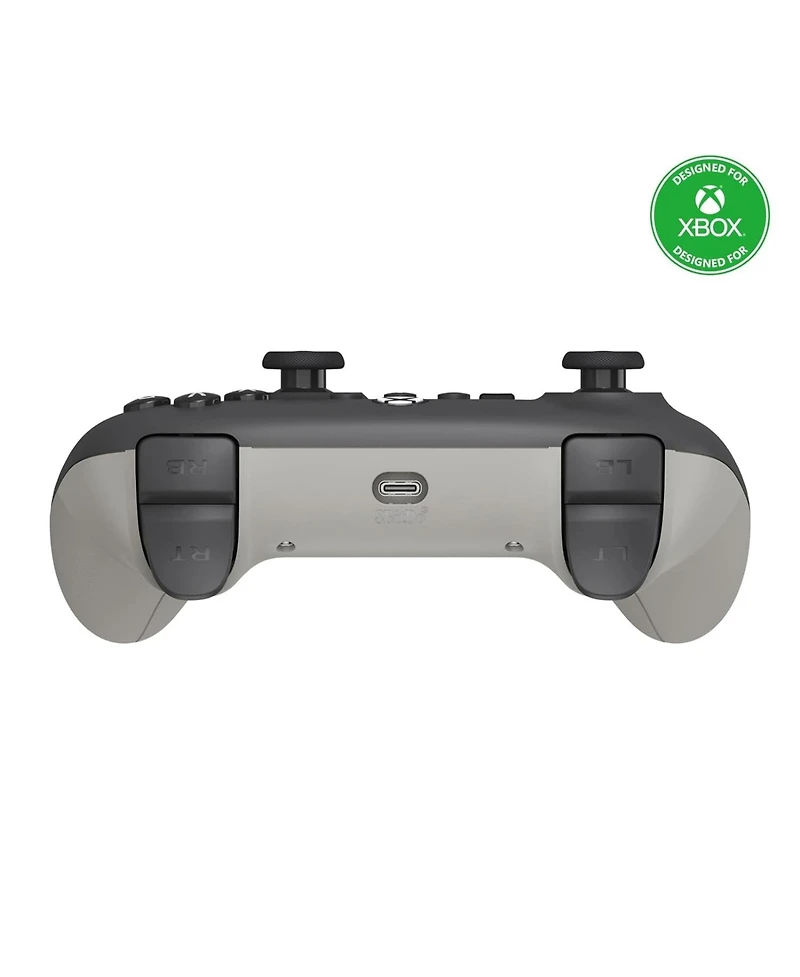 8BitDo Ultimate C Wired Controller for Xbox with Fire Ring Rgb Lighting Hall Effect Joysticks and 1 Month Ultimate Game Pass Code - Orange