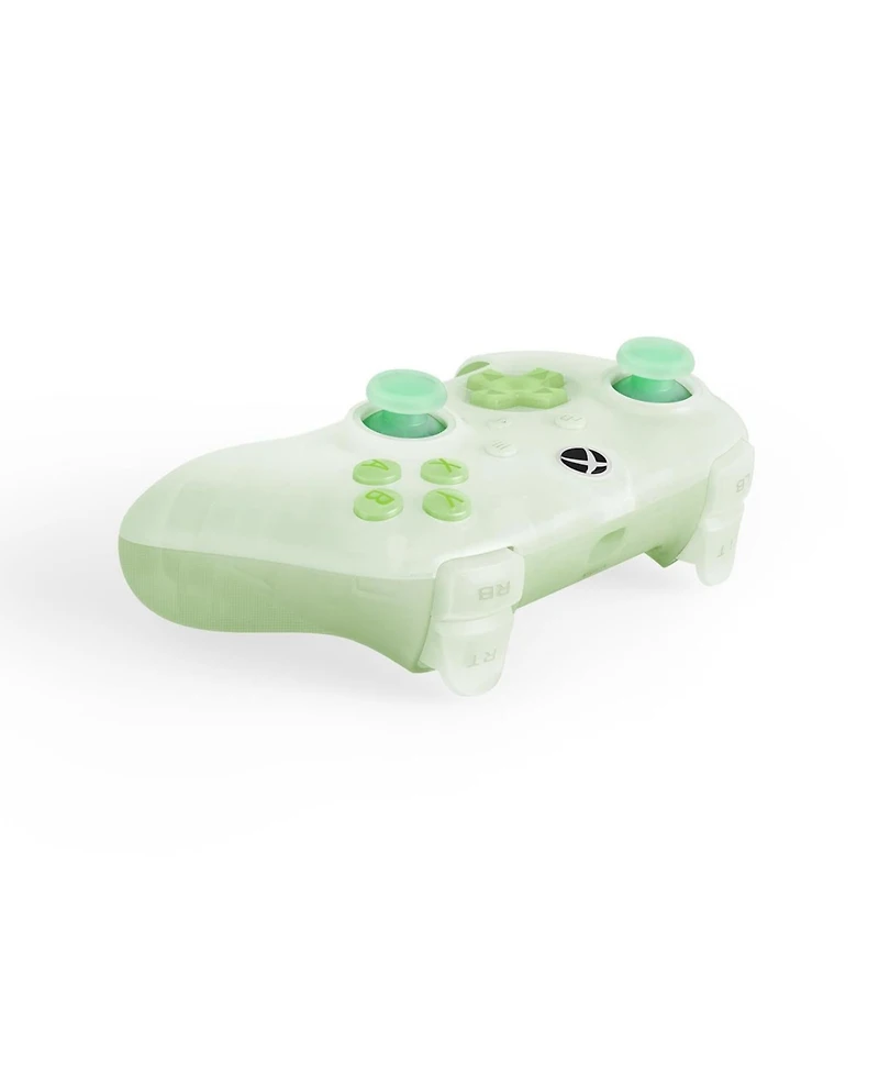 8Bitdo Ultimate Mini Wired Controller with Rgb Ring, Hall Effect Joysticks and Triggers for Xbox, Windows - Translucent
