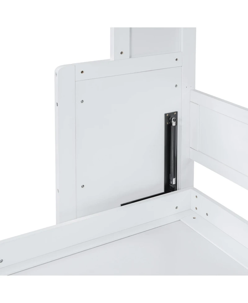 Streamdale Furniture Streamdale Queen Murphy Bed with Closet & Drawers