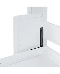 Streamdale Furniture Streamdale Queen Murphy Bed with Closet & Drawers