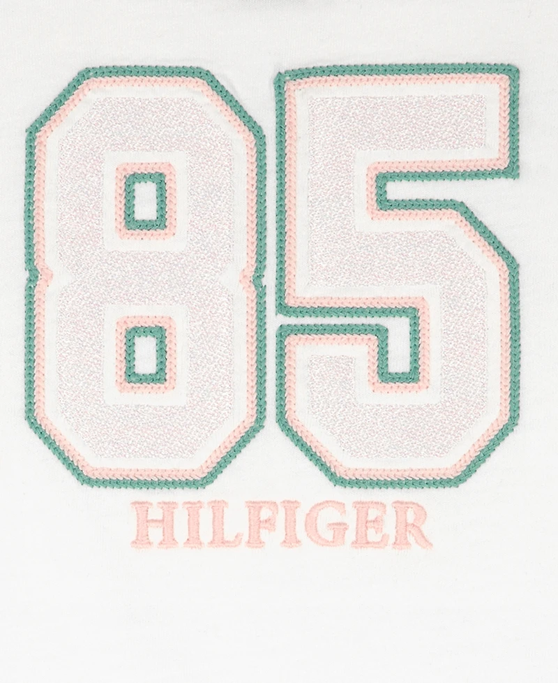 Tommy Hilfiger Girls' 7-16 Graphic Print Crewneck T-Shirt