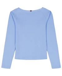 Tommy Hilfiger Girls' 7-16 Round Neck T-Shirt