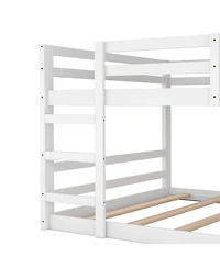 Streamdale Furniture Full Over Full Bunk Bed with Ladder