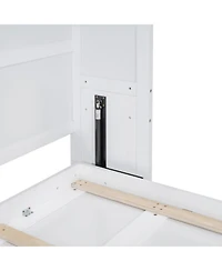 Streamdale Furniture Queen Size Murphy Bed Wall Bed with Cabinets