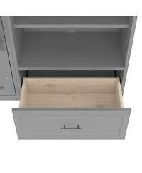 Streamdale Furniture Queen Murphy Bed with Storage & Shelf