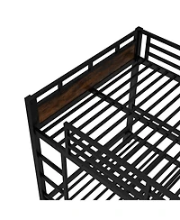 Streamdale Furniture Full Xl Bunk/Loft Bed - Vintage Wood