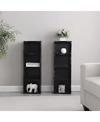 Streamdale Furniture Wavy 8-Layer Adjustable Bookshelf