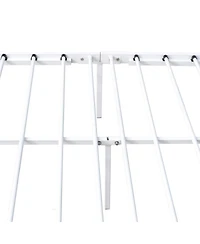 Streamdale Furniture Victorian White Metal Bed Frame