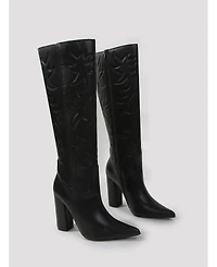 Berness Antonella Western High-Heeled Boots