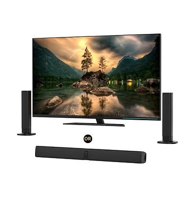 Artudatech 20W Detachable Sound Bar with Bluetooth 4.0, Converts to Dual Speakers for Immersive Audio