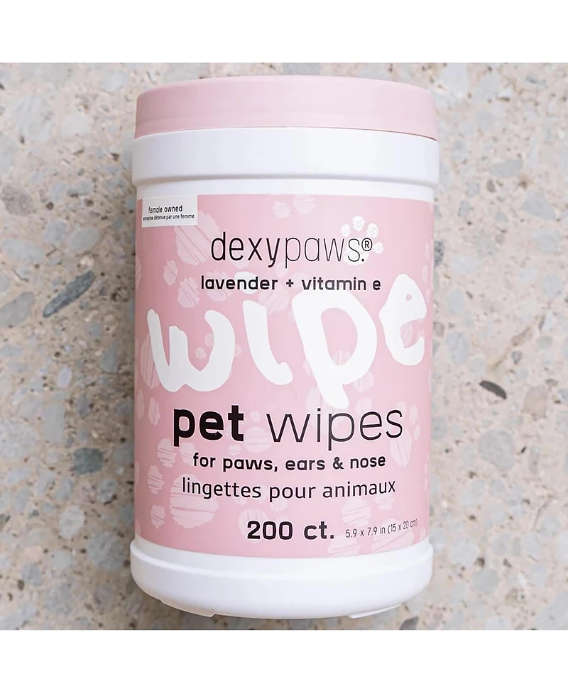 Dexypaws Pet Wipes: Lavender