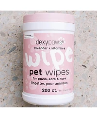 Dexypaws Pet Wipes: Lavender