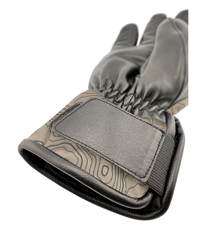 Kessler Men's Waterproof Ergo Grip Leather Palm Snow Gloves "Aspen
