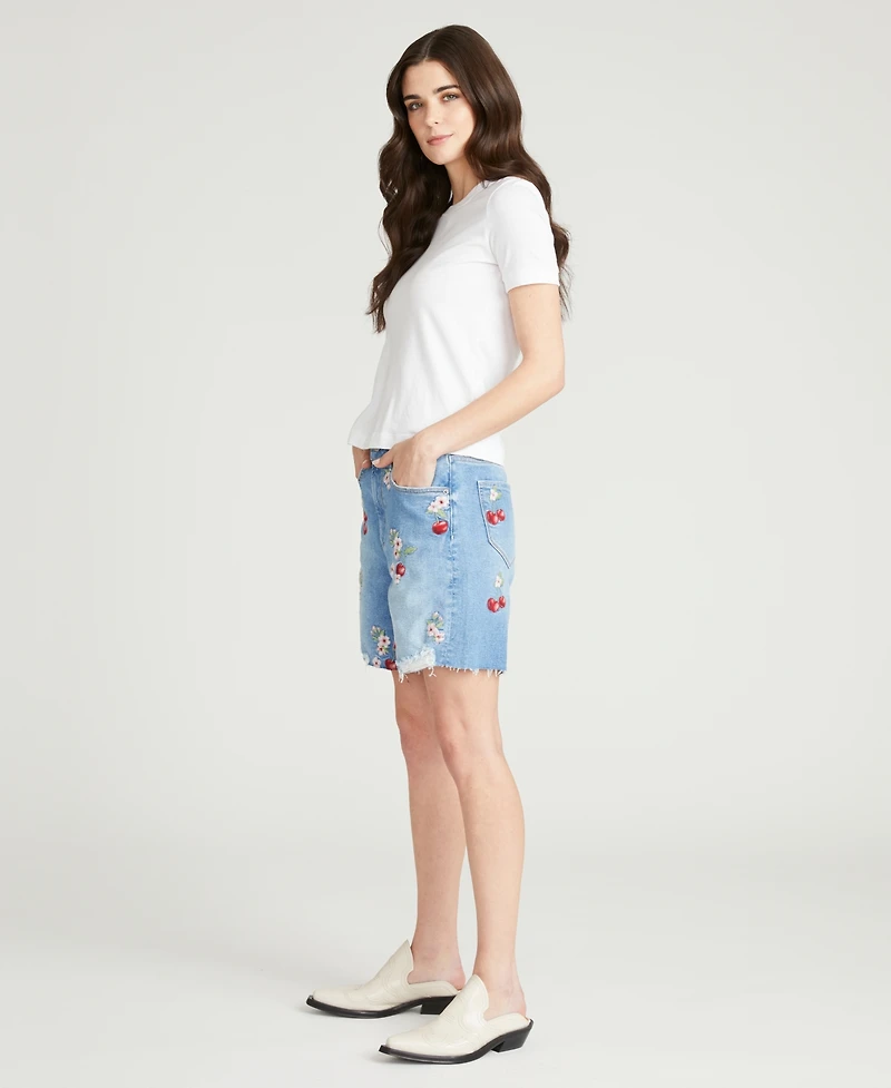Driftwood Women's Cayla Printed High-Rise Shorts