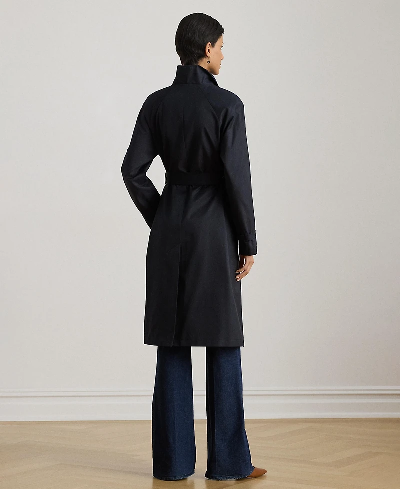 Lauren Ralph Women's Single Breasted Belted Trench Coat