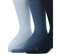 Perry Ellis Portfolio Men's 3-Pack Pique Flat Socks