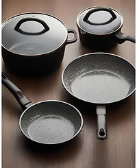 Cuisine::pro Aluminium STONEX2 6-p Cookware Set