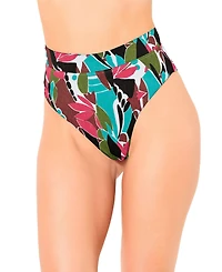 Swimsuits for All Women's High Waist Cheeky Bikini Brief
