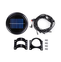 Yescom 40 Led Solar String Light Cool White for 9ft 8-Rib Outdoor Patio Offset Aluminum Umbrella