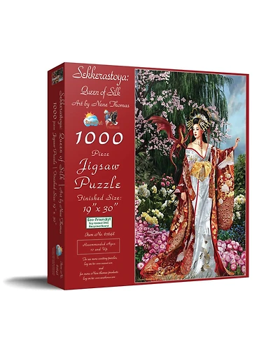 SunsOut Queen of Silk 1000 piece Jigsaw Puzzle for Adults