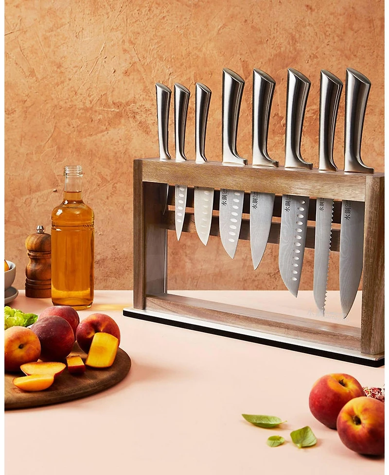 Cuisine::pro Damashiro Okada 9-Pc. Knife Block Set