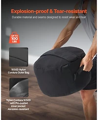 Sugfit Workout Sandbag 100 Lb Heavy Duty Slam Bag for Strength Training (Unfilled)