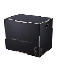 Sugfit 3-in-1 Plyo Jump Box 30/24/20" Wooden Agility Training Box