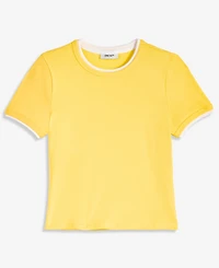 On 34th Women's Tipped Meet & Greet T-Shirt, Macy's Exclusive