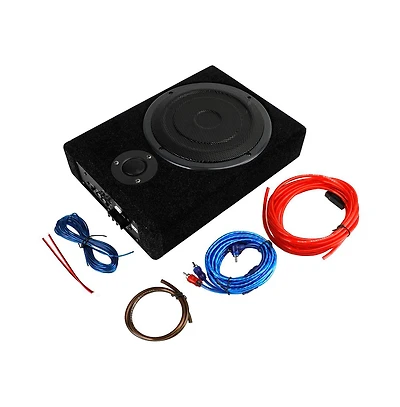 Artudatech Under-Seat Car Subwoofer with 600W Peak Power & Built-in Amplifier for Seamless Audio Upgrade