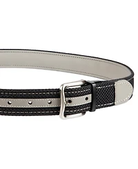 Tommy Bahama Men's Two-In-One Reversible Leather Perforated Belt