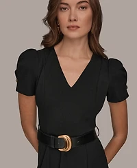 Donna Karan New York Women's A-Line Midi Dress