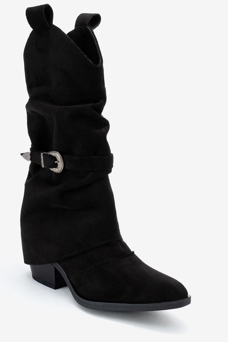 Prologue Shoes Women's Okus Buckle Block Heel Boot