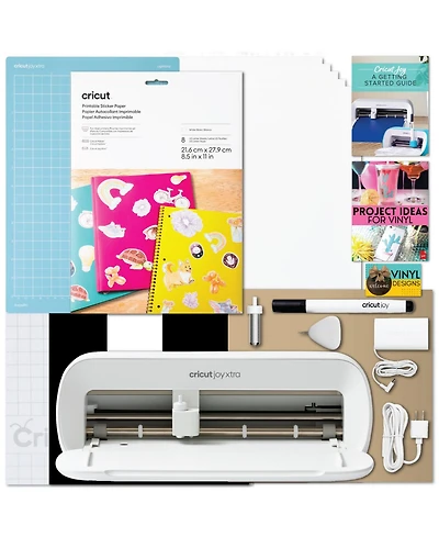 Cricut Joy Xtra Cutting Machine with Printable Sticker Paper Bundle