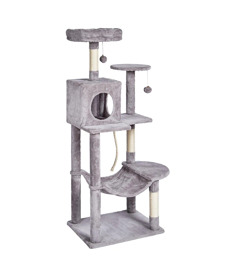 Cozito 56.2" Multi-Level Cat Tree with Condo