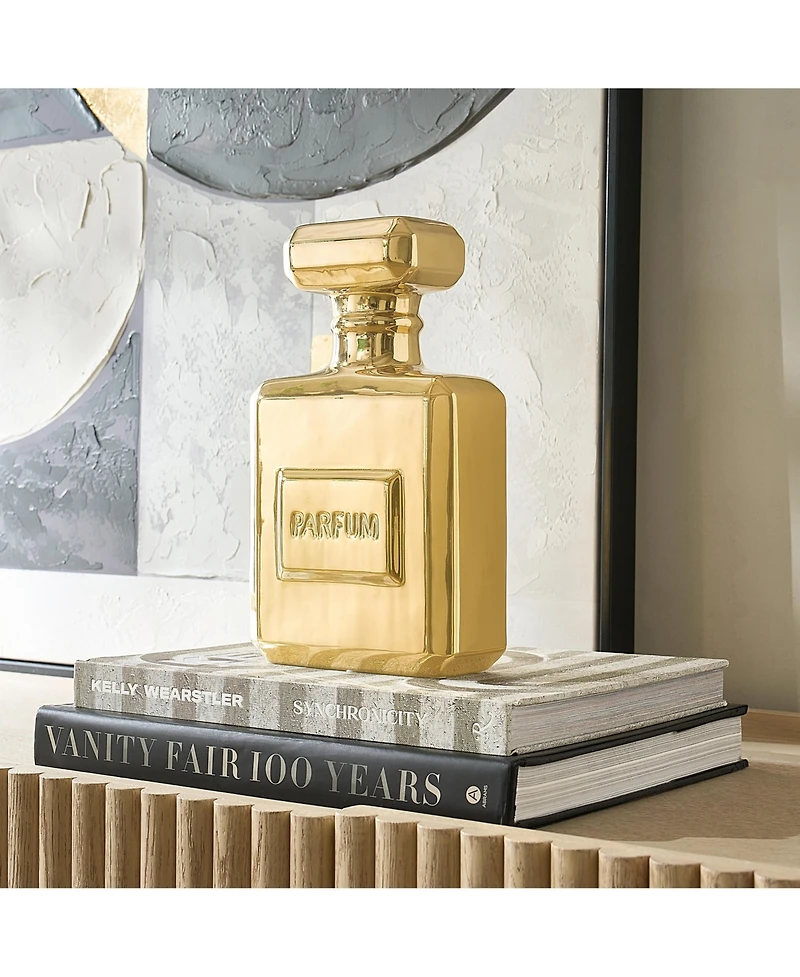 Z Gallerie Parfum Bottle Coin Bank