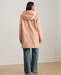 Lauren Ralph Women's Hooded Raincoat