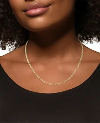 Macy's Figaro Chain in 14k Gold