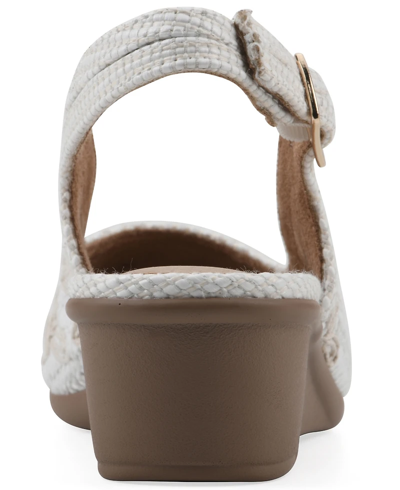 Cliffs by White Mountain Women's Boris Slingback Wedges