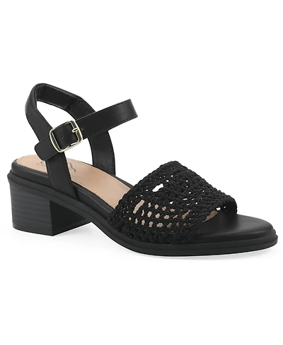 Cliffs by White Mountain Women's Cortland Block Heel Sandals