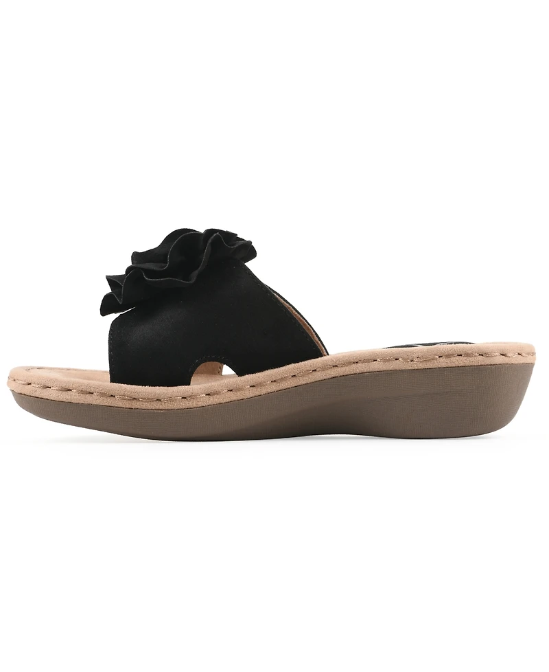Cliffs by White Mountain Women's Casmyn Slide Sandals