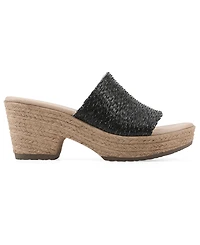 Cliffs by White Mountain Women's Biancia Wedge Slip-On Sandals