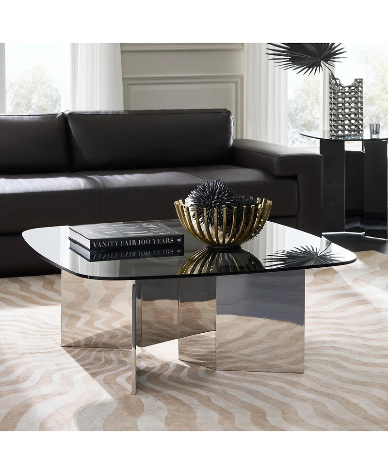 Z Gallerie Reflective Console Table
