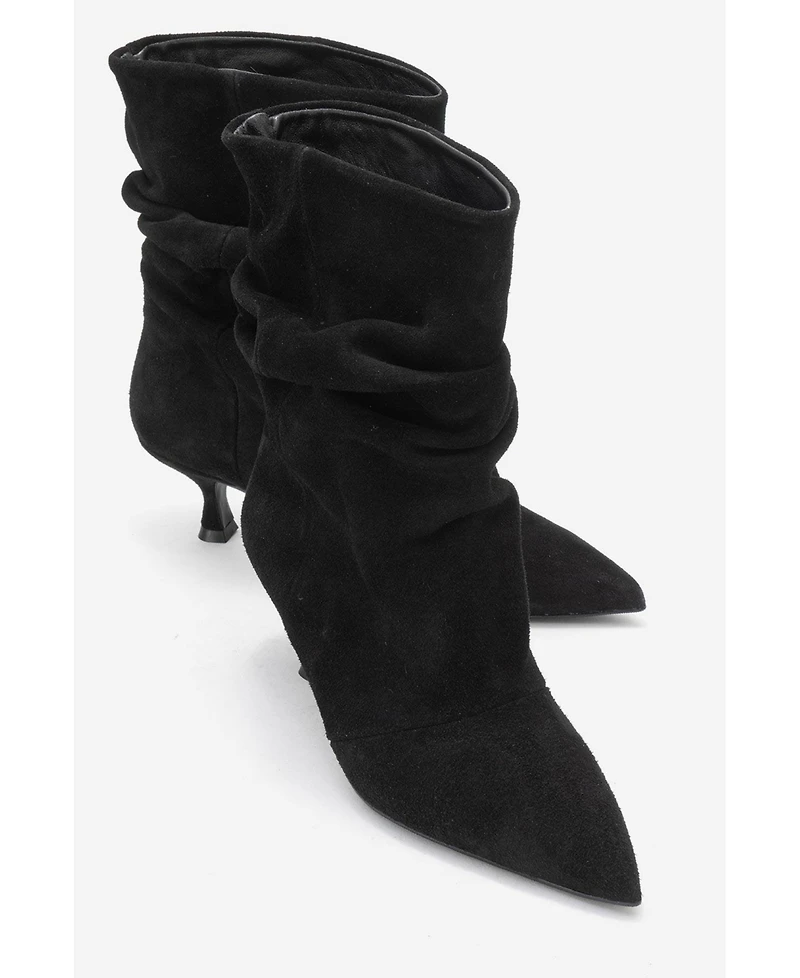 Forever & Always Shoes Balei Leather Pointed Toe Boot (Women)