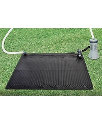 Intex Solar Water Heater Mat for 8,000 Gallon Above Ground Swimming Pool, Black
