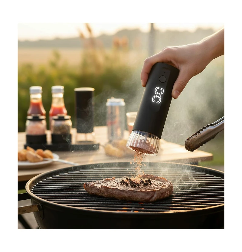 3 Piece Grillng Herb Mill Grinder