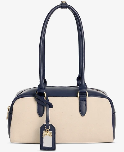 On 34th Broocke East West Canvas Satchel, Macy's Exclusive